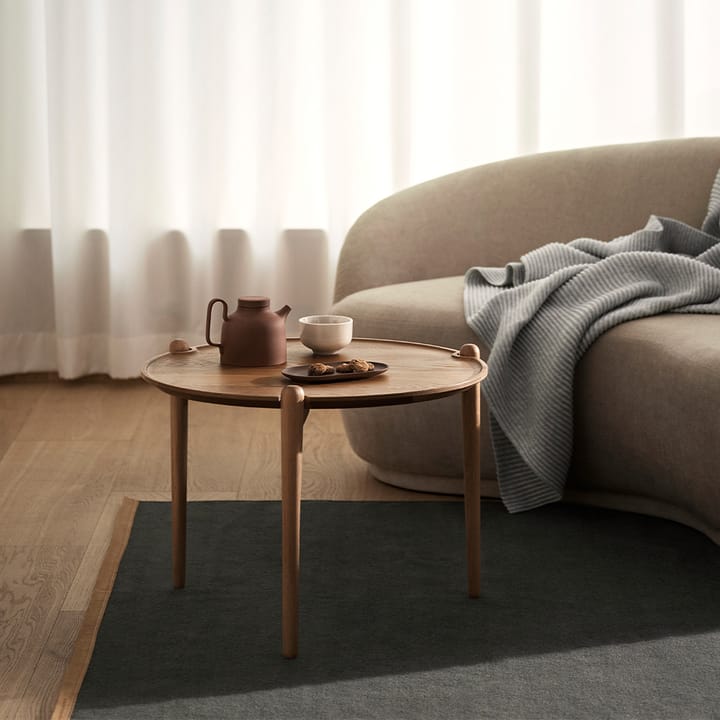 Aria coffee table Ø90 cm, Oak 42.5 cm Design House Stockholm