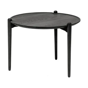 Aria coffee table - Black oak, Ø60x46 cm - Design House Stockholm