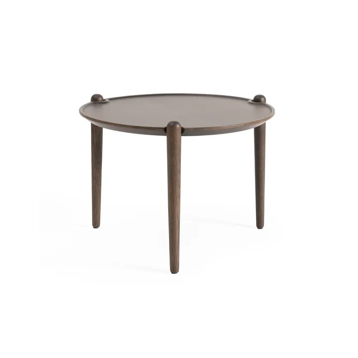 Aria coffee table - Dark oak, Ø50x37 cm - Design House Stockholm