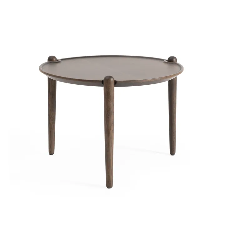Aria coffee table - Dark oak, Ø60x37 cm - Design House Stockholm