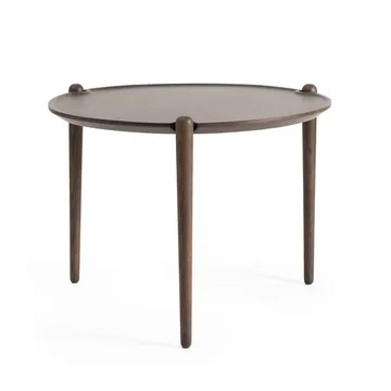Aria coffee table - Dark oak, Ø60x46 cm - Design House Stockholm