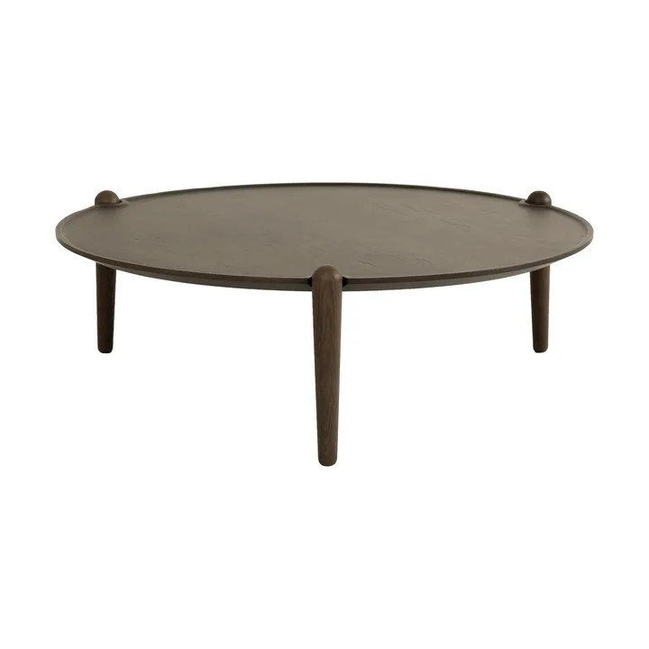 Aria coffee table - Dark oak, Ø90x30 cm - Design House Stockholm