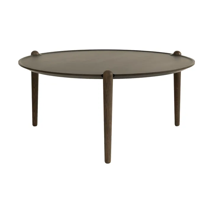 Aria coffee table - Dark oak, Ø90x42.5 cm - Design House Stockholm