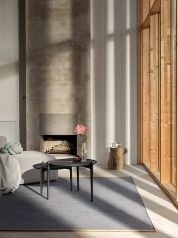 Aria coffee table high 46 cm - Black oak - Design House Stockholm