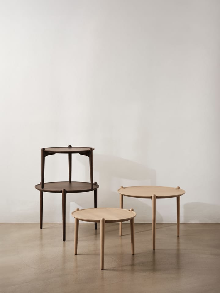 Aria coffee table high 46 cm, Dark oak Design House Stockholm