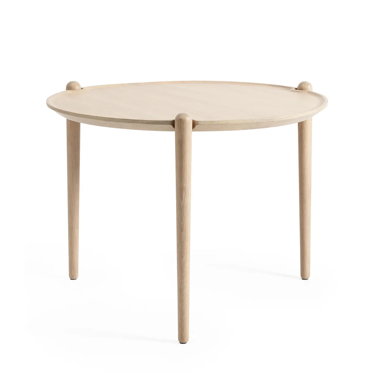 Design House Stockholm Aria coffee table high 46 cm Light oak