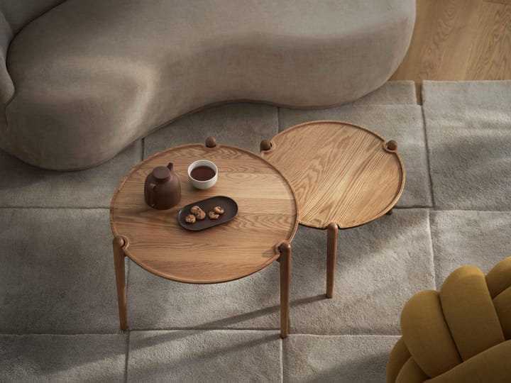 Aria coffee table high 46 cm - Oak - Design House Stockholm