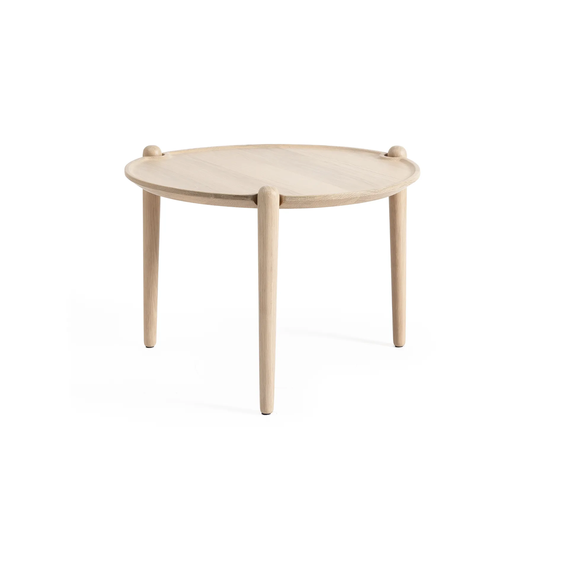 Aria coffee table, Light oak, Ø50x37 cm Design House Stockholm