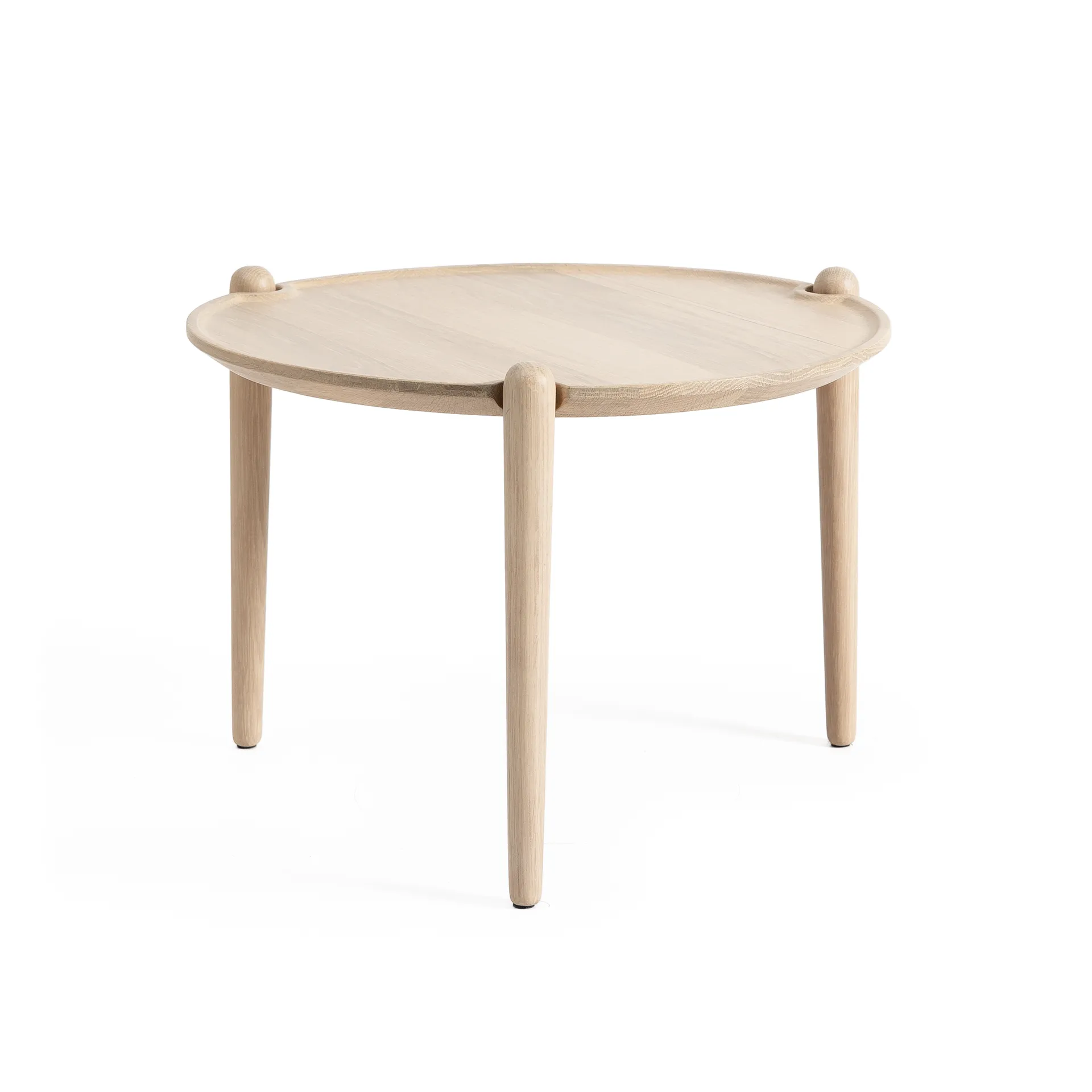 Aria coffee table, Light oak, Ø60x37 cm Design House Stockholm