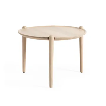Aria coffee table - Light oak, Ø60x37 cm - Design House Stockholm