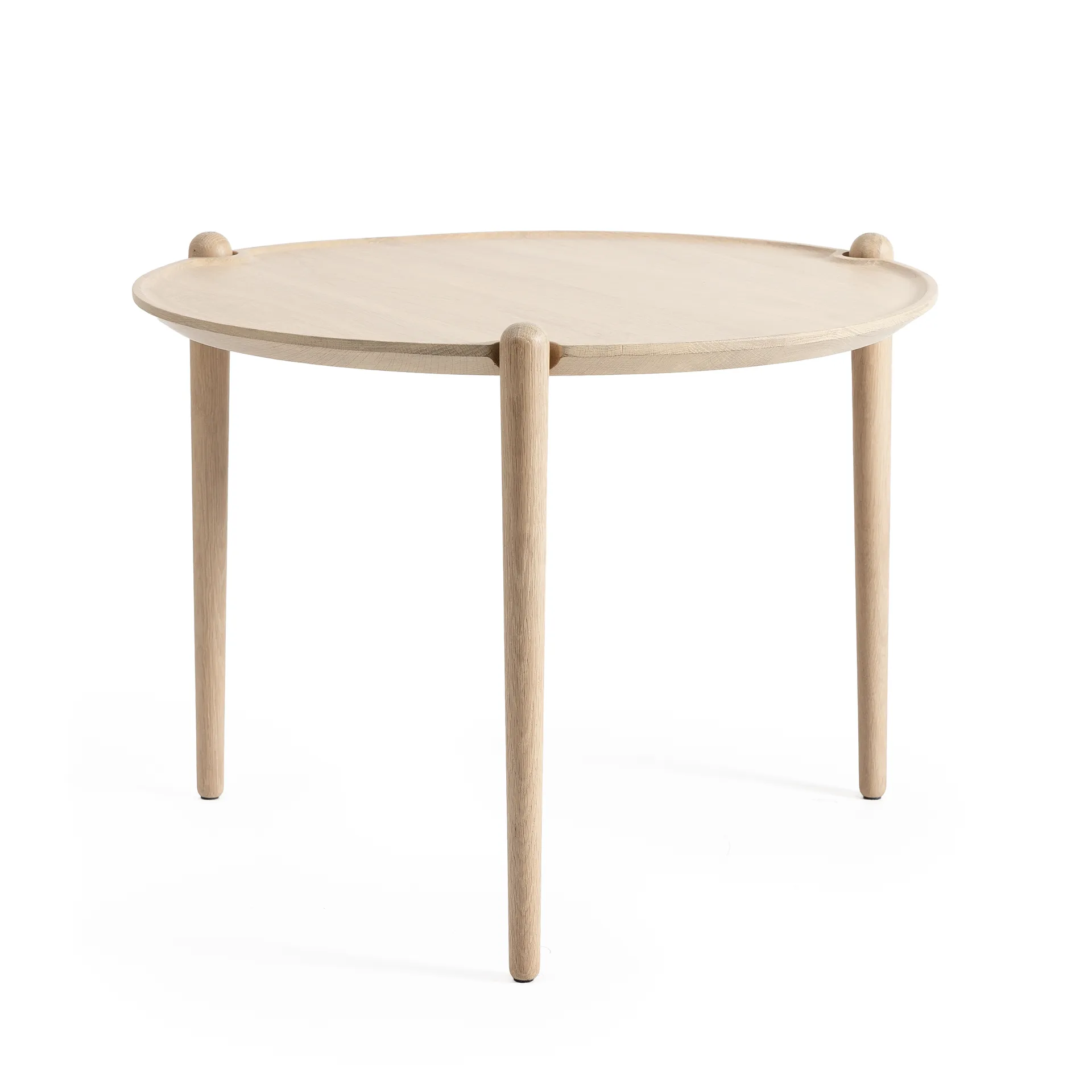 Aria coffee table, Light oak, Ø60x46 cm Design House Stockholm