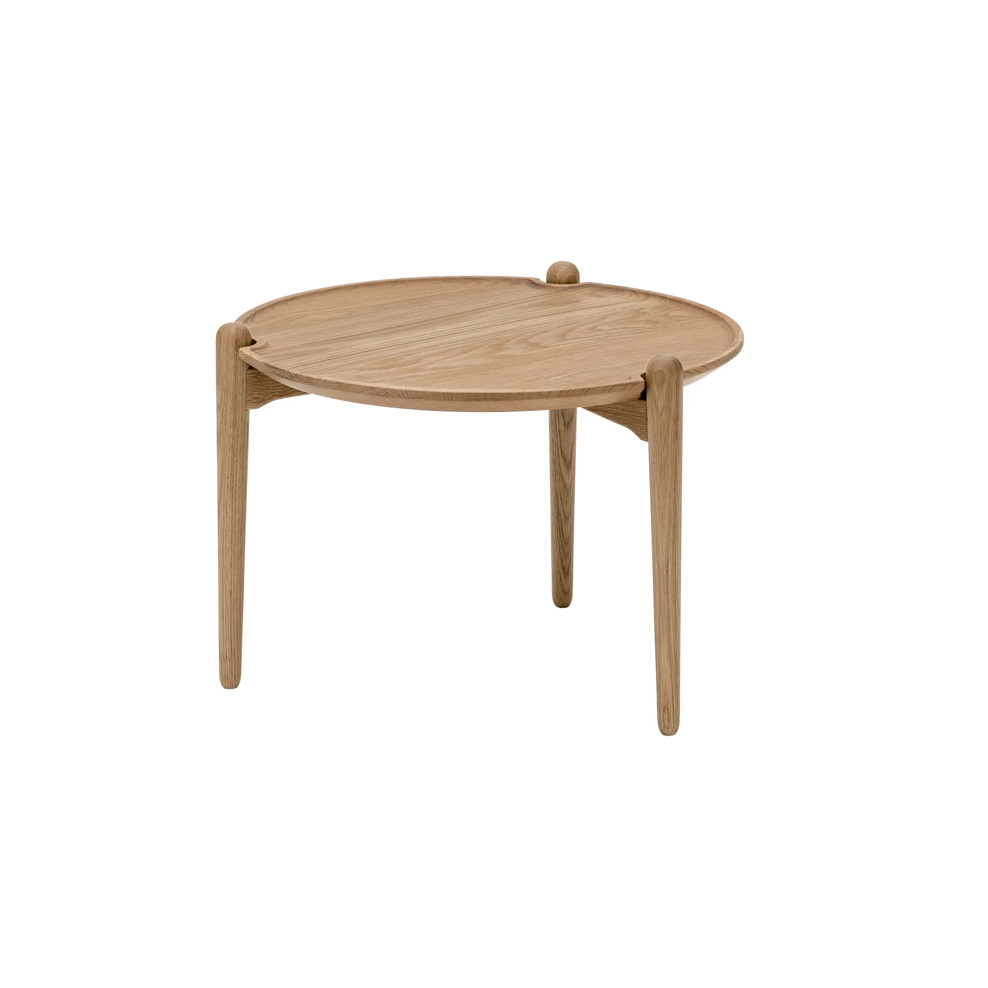 Aria coffee table, Oak, Ø50x37 cm Design House Stockholm