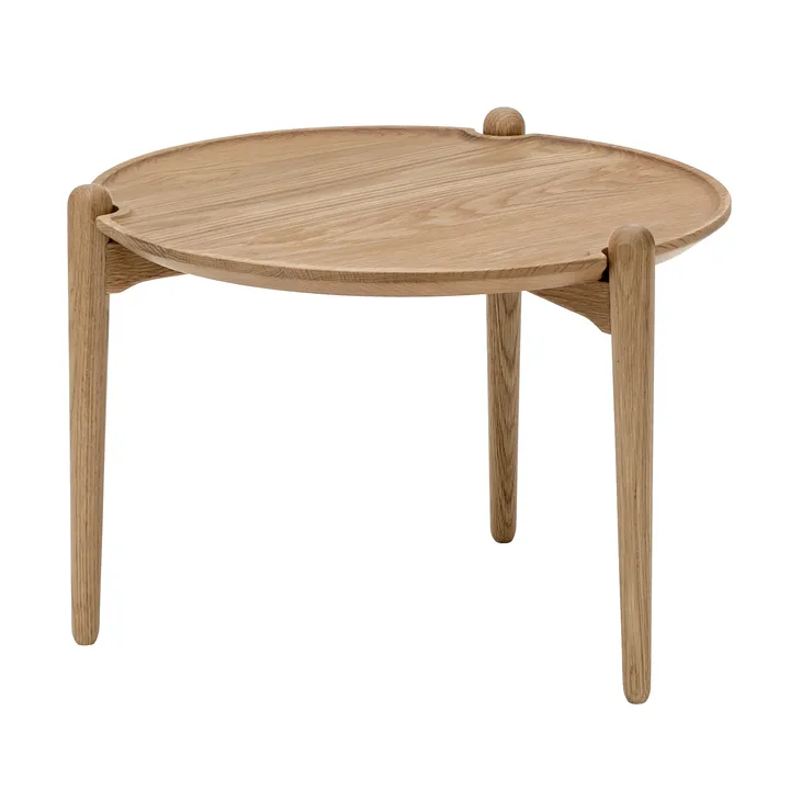 Aria coffee table - Oak, Ø60x37 cm - Design House Stockholm