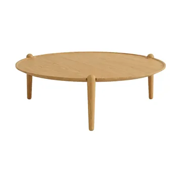 Aria coffee table - Oak, Ø90x30 cm - Design House Stockholm