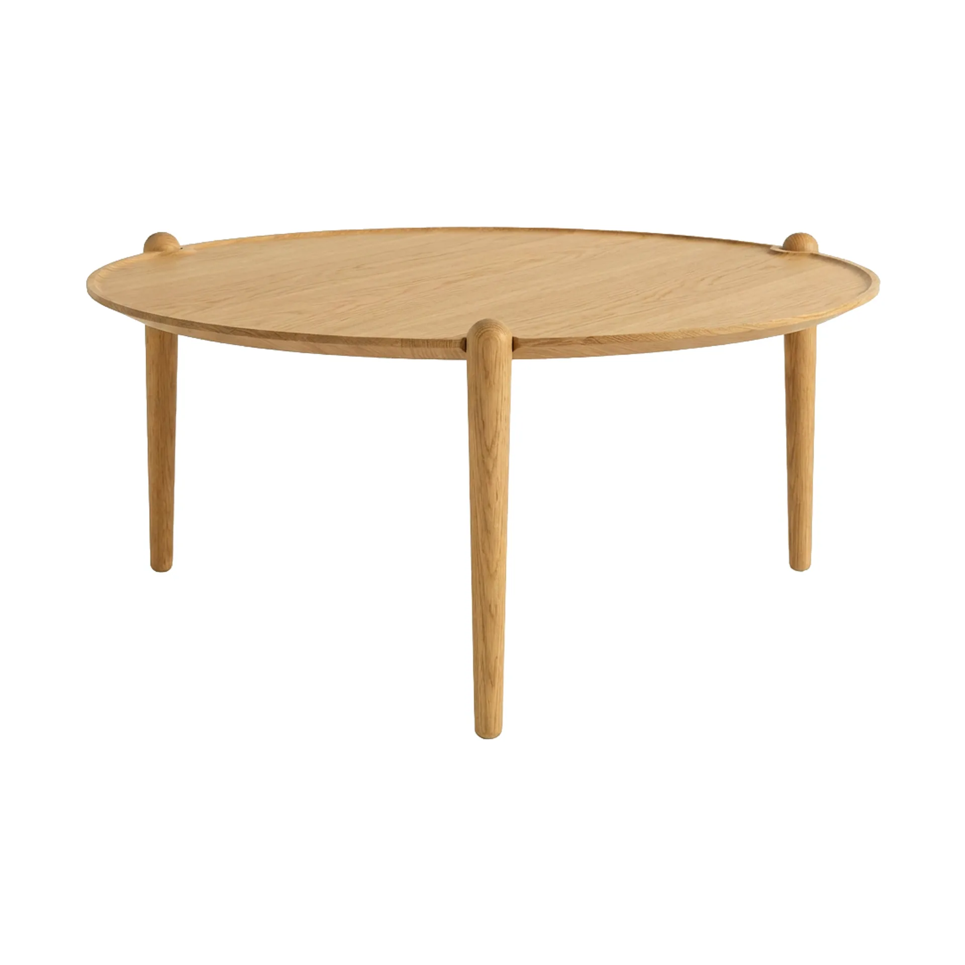 Aria coffee table, Oak, Ø90x42,5 cm Design House Stockholm
