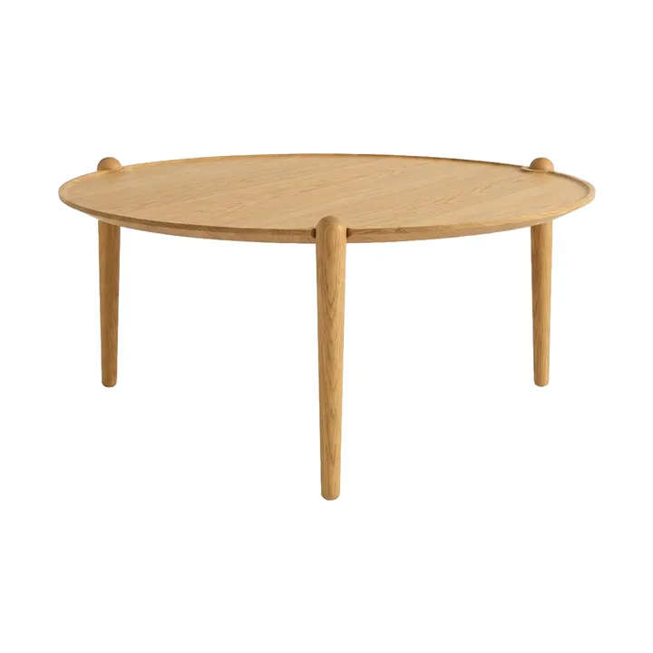 Aria coffee table - Oak, Ø90x42,5 cm - Design House Stockholm