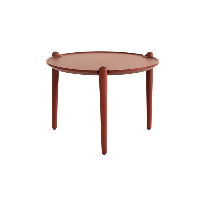 Aria coffee table - Red, Ø50x37 cm - Design House Stockholm