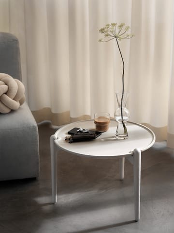 Aria coffee tablelow 37 cm - White - Design House Stockholm