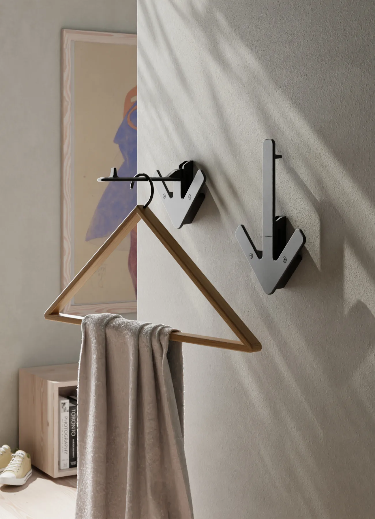 Arrow hanger, black Design House Stockholm