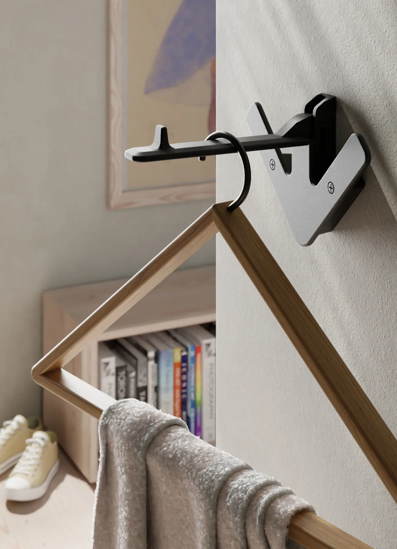 Arrow hanger, black Design House Stockholm