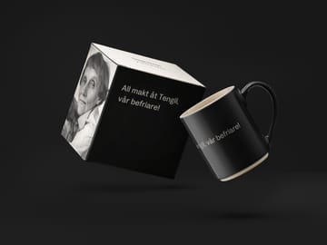 Astrid Lindgren mug 'All makt åt Tengil' - Swedish text - Design House Stockholm