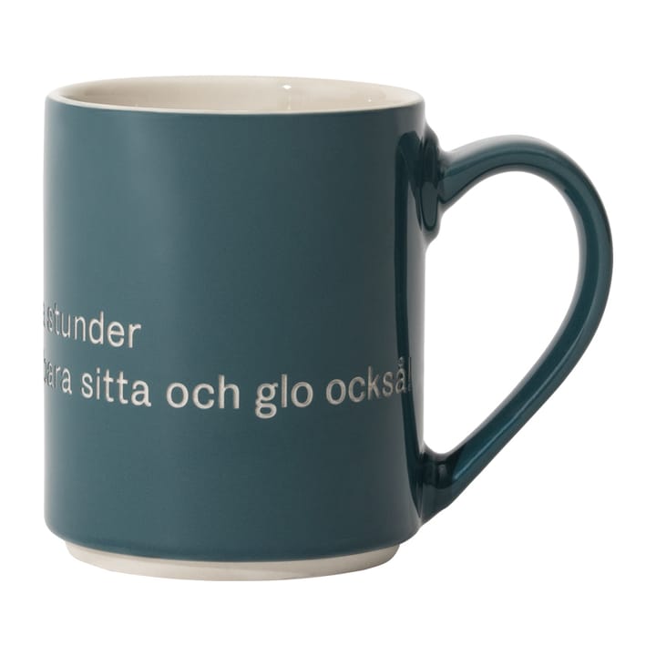 Astrid Lindgren mug. and så ska man ju ha - Svensk text - Design House Stockholm