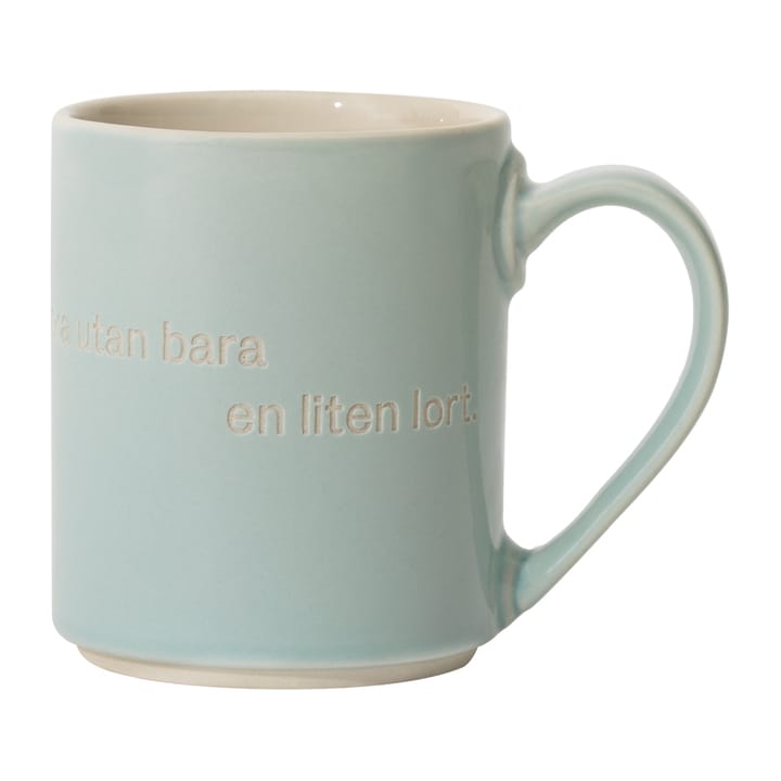 Astrid Lindgren mug. annars är man ingen människa - Svensk text - Design House Stockholm