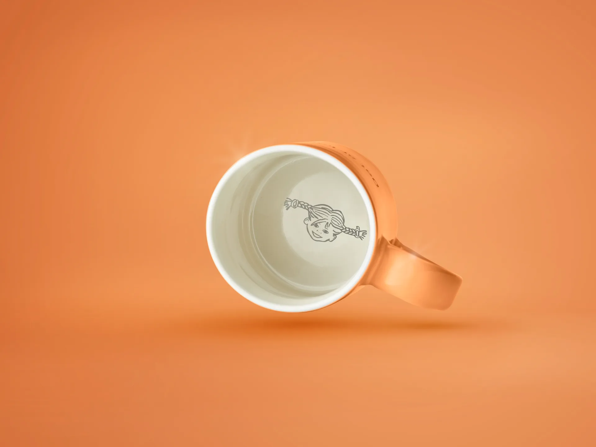 Astrid Lindgren mug, Det är ingen ordning…, Swedish text Design House Stockholm