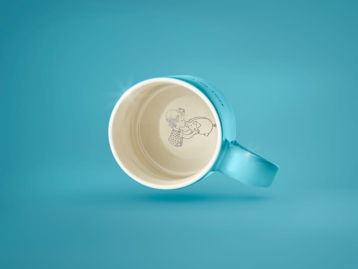 Astrid Lindgren mug 'Det är konstigt med mig…' - Swedish text - Design House Stockholm