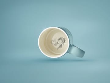 Astrid Lindgren mug, Du är inte klok… - Swedish text - Design House Stockholm