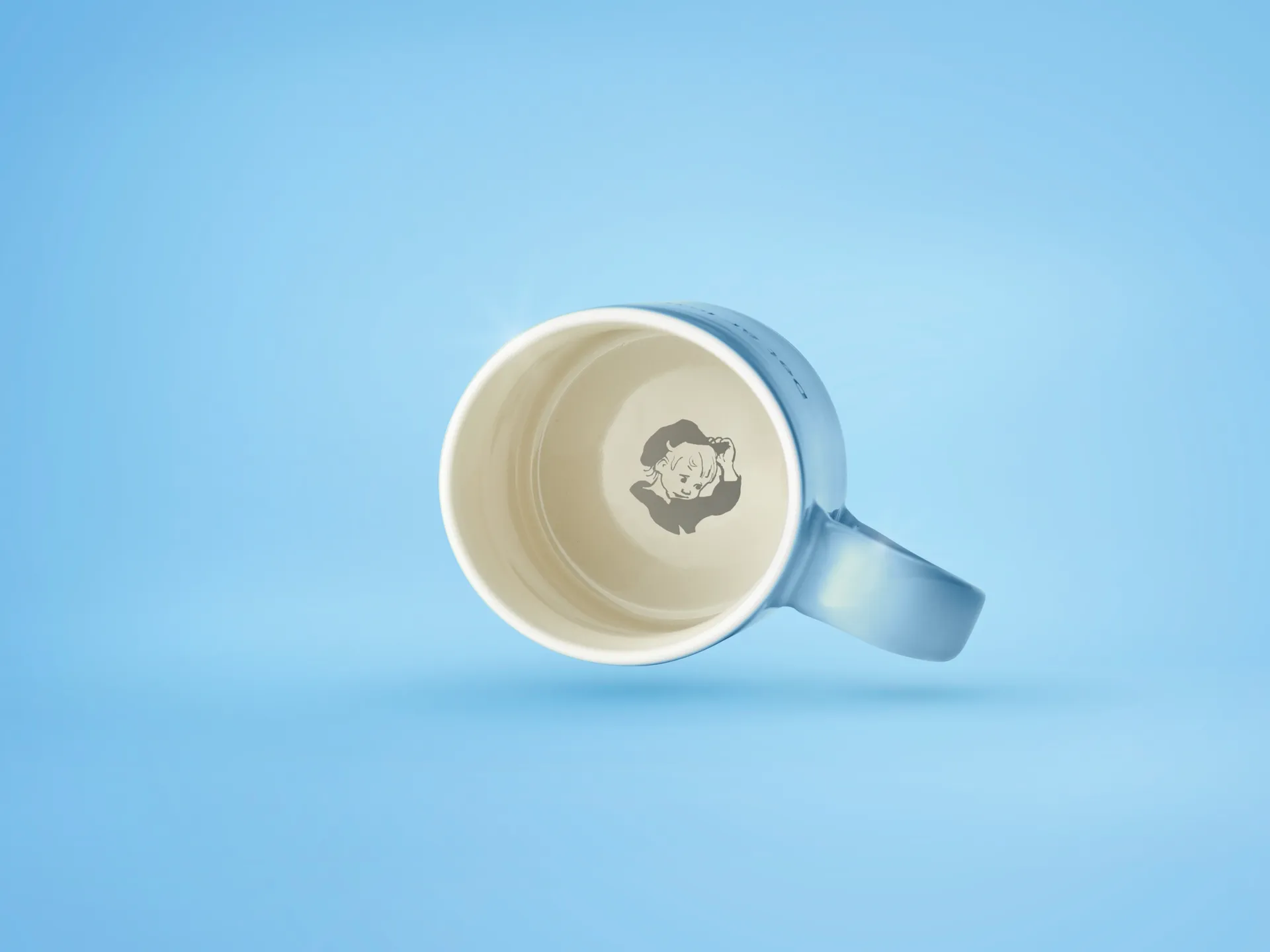 Astrid Lindgren mug, Forgrömmade Unge!, Swedish text Design House Stockholm