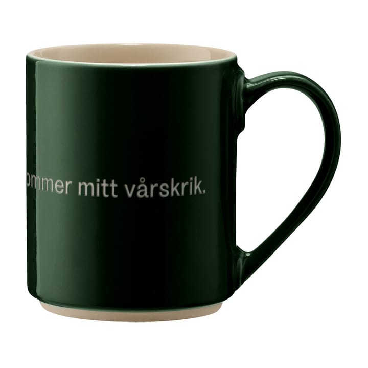 Astrid Lindgren mug. håll for örona - Swedish text - Design House Stockholm