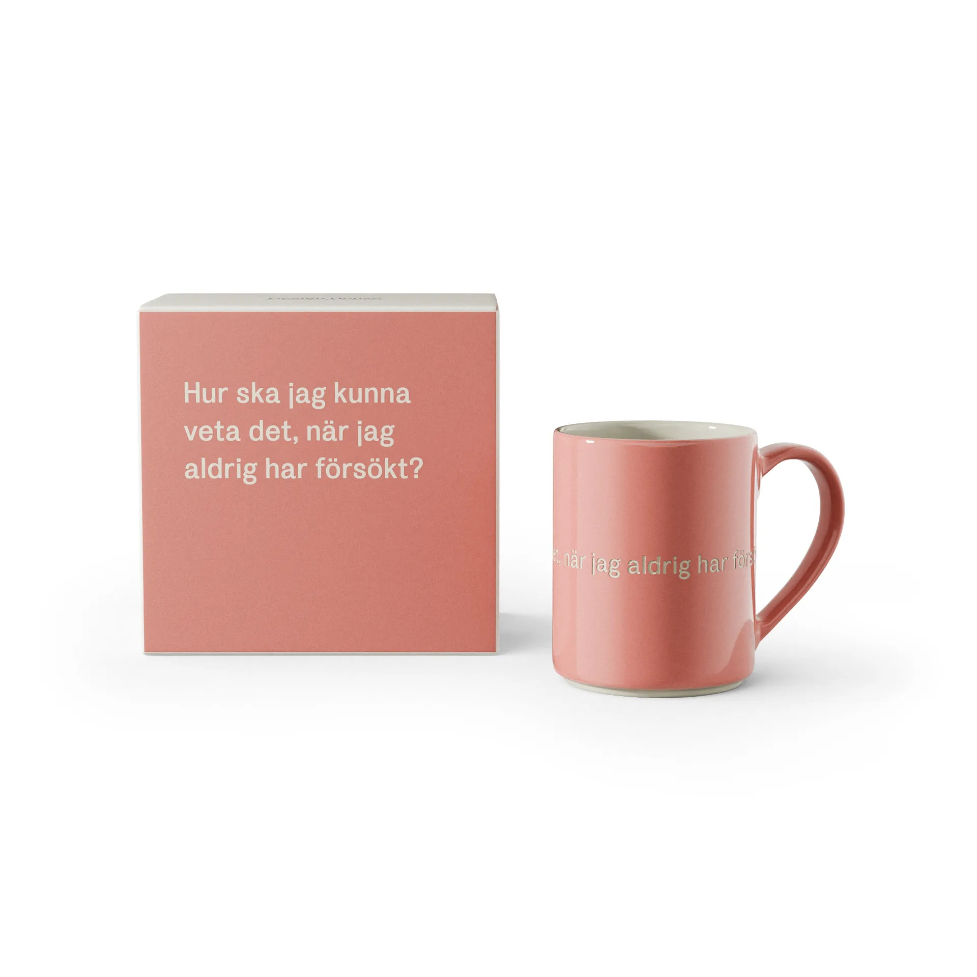 Astrid Lindgren mug, how am I supposed to know that.., Swedish text Design House Stockholm