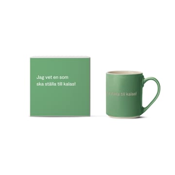 Astrid Lindgren mug, jag vet en som ska… - Swedish text - Design House Stockholm