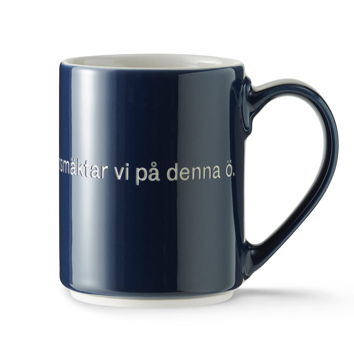 Astrid Lindgren mug Utan snus - Swedish text - Design House Stockholm