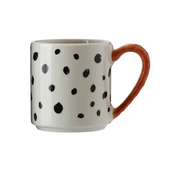 Astrid Lindgren Pippi anniversary mug 20 cl - Dots - Design House Stockholm