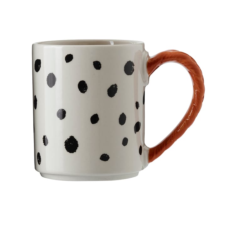 Astrid Lindgren Pippi anniversary mug 35 cl - Dots - Design House Stockholm