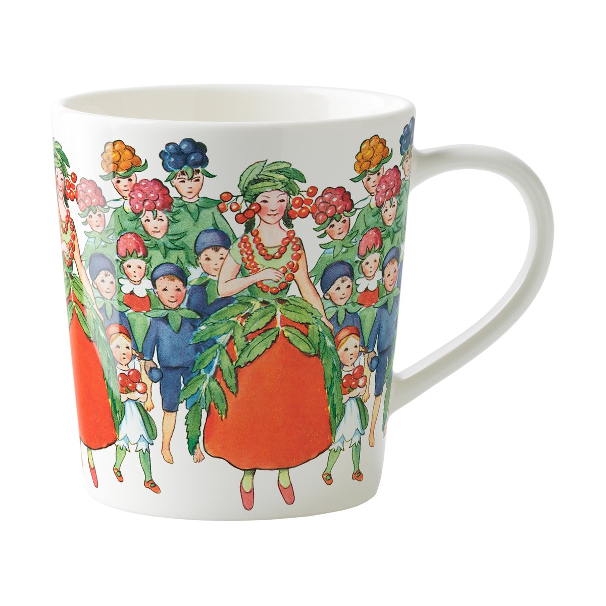 Design House Stockholm August mug with handle 400 ml White