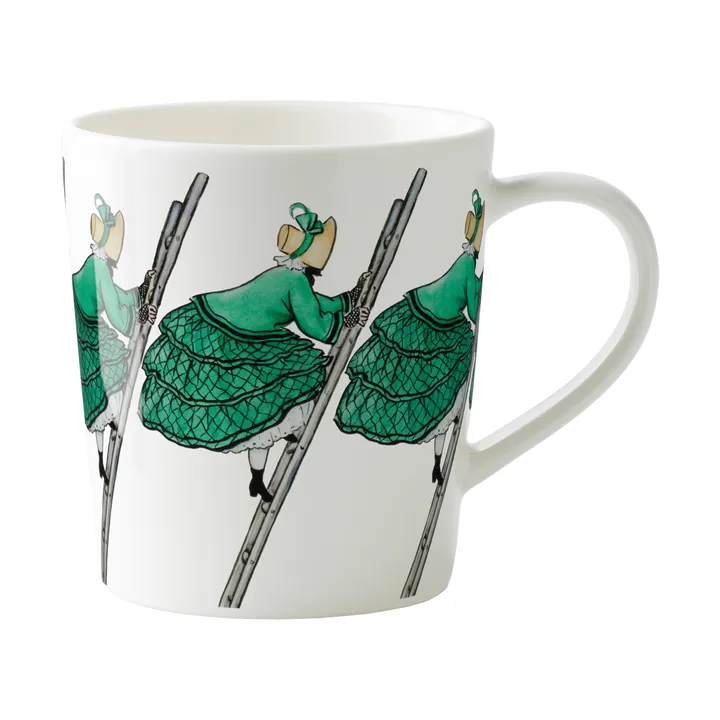 Aunt Green mug with handle - 40 cl - Design House Stockholm