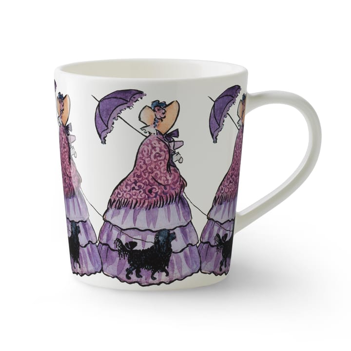 Aunt Lavender mug with handle - 40 cl - Design House Stockholm