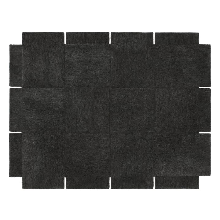 Basket rug, dark grey - 185x240 cm - Design House Stockholm