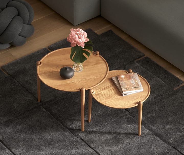 Basket rug, dark grey, 185x240 cm Design House Stockholm