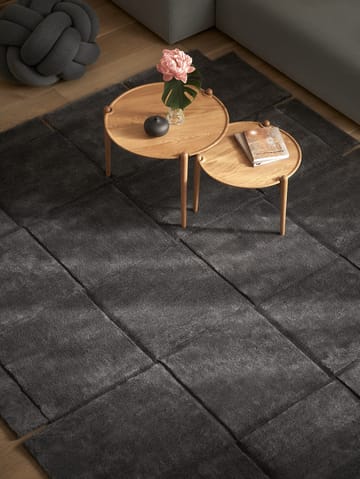 Basket rug, dark grey - 245x300 cm - Design House Stockholm