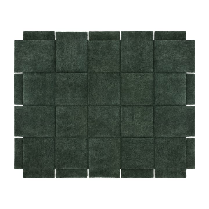 Basket rug, green - 245x300 cm - Design House Stockholm