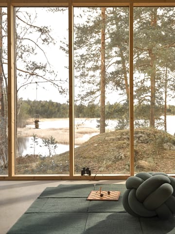 Basket rug, green - 245x300 cm - Design House Stockholm