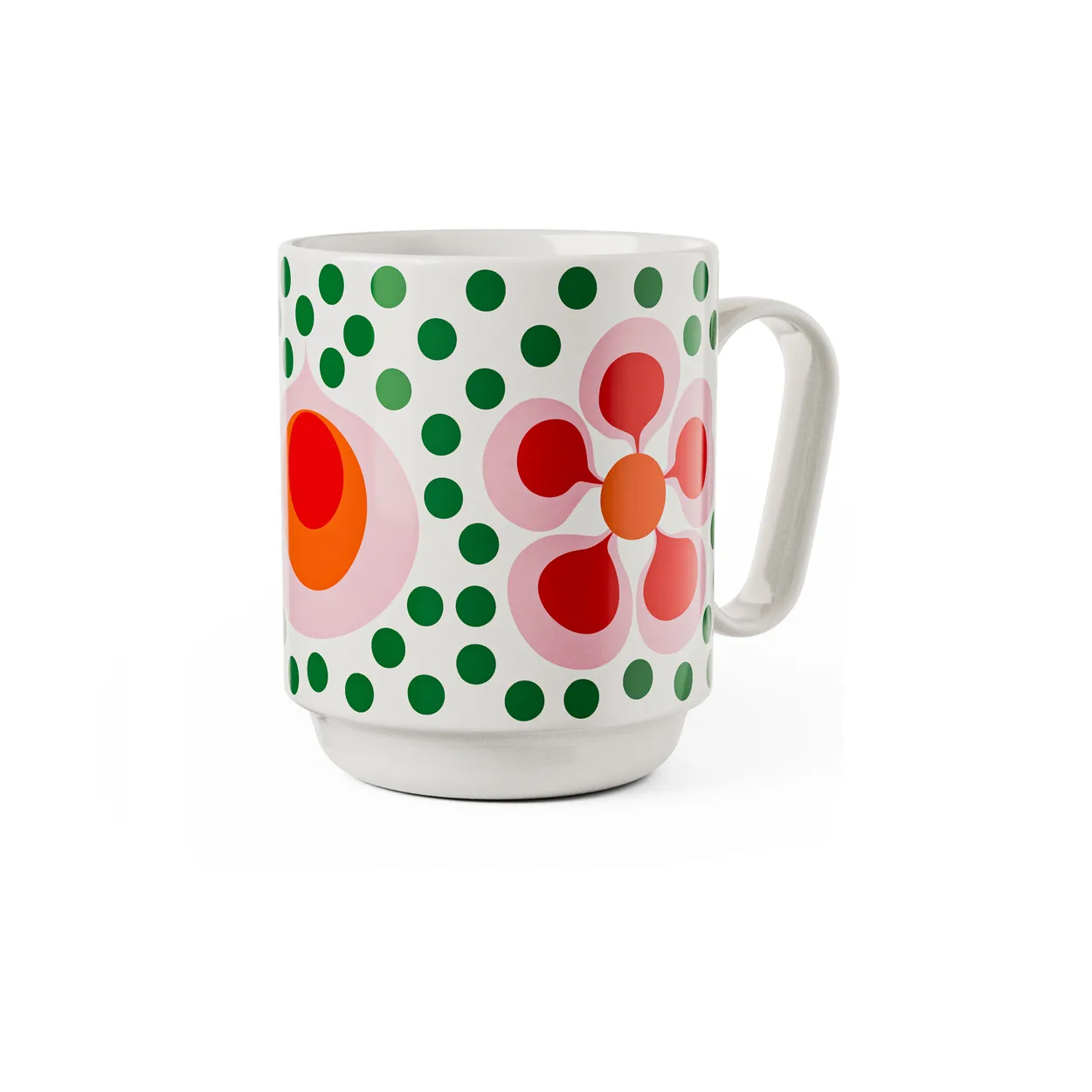 Design House Stockholm Birds 1967 mug 35 cl No. 6 | Scandinavian Design | Coffee cups | White