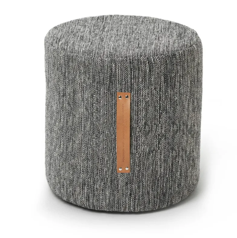 Björk round stool high, Dark grey, Ø45x45 cm Design House Stockholm