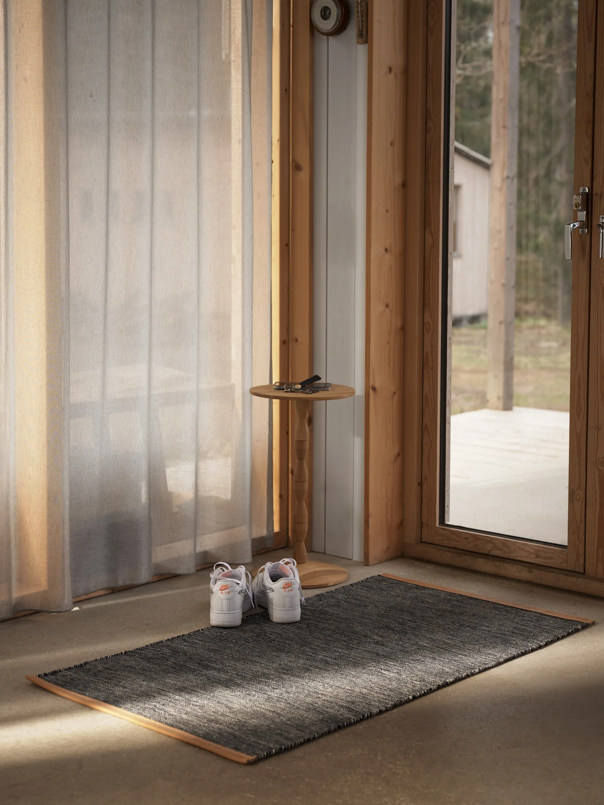 Björk rug dark grey, 70x130 cm Design House Stockholm