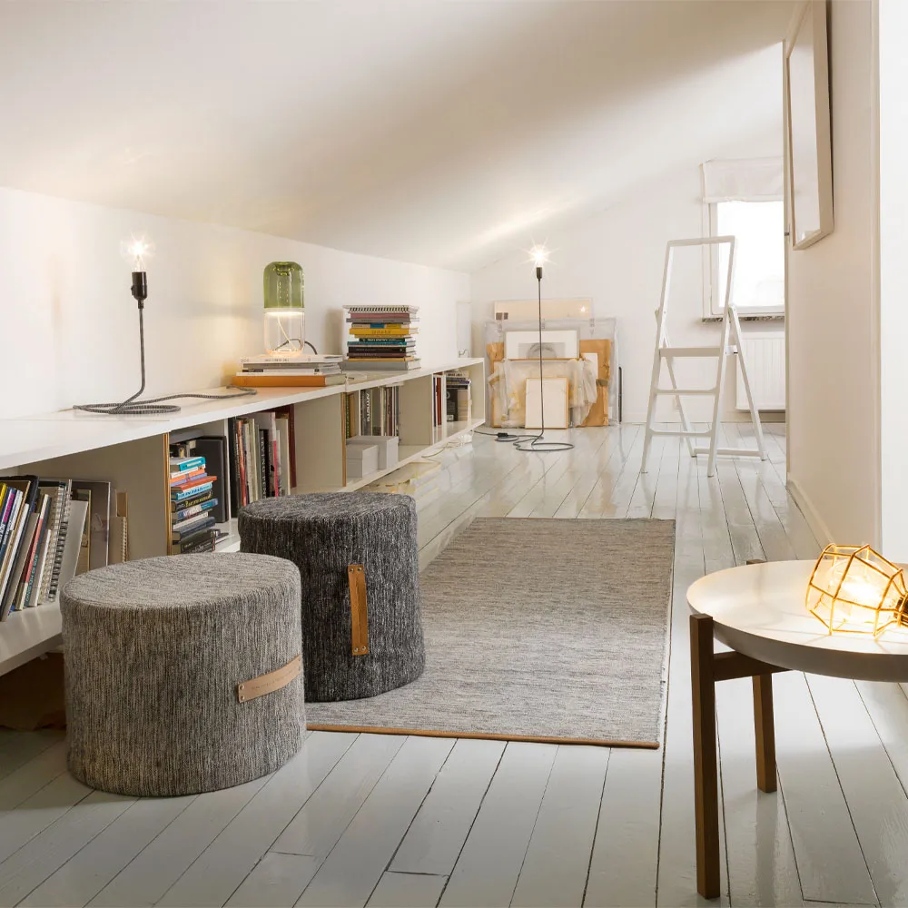 Björk rug green-off-white, 80x250 cm Design House Stockholm