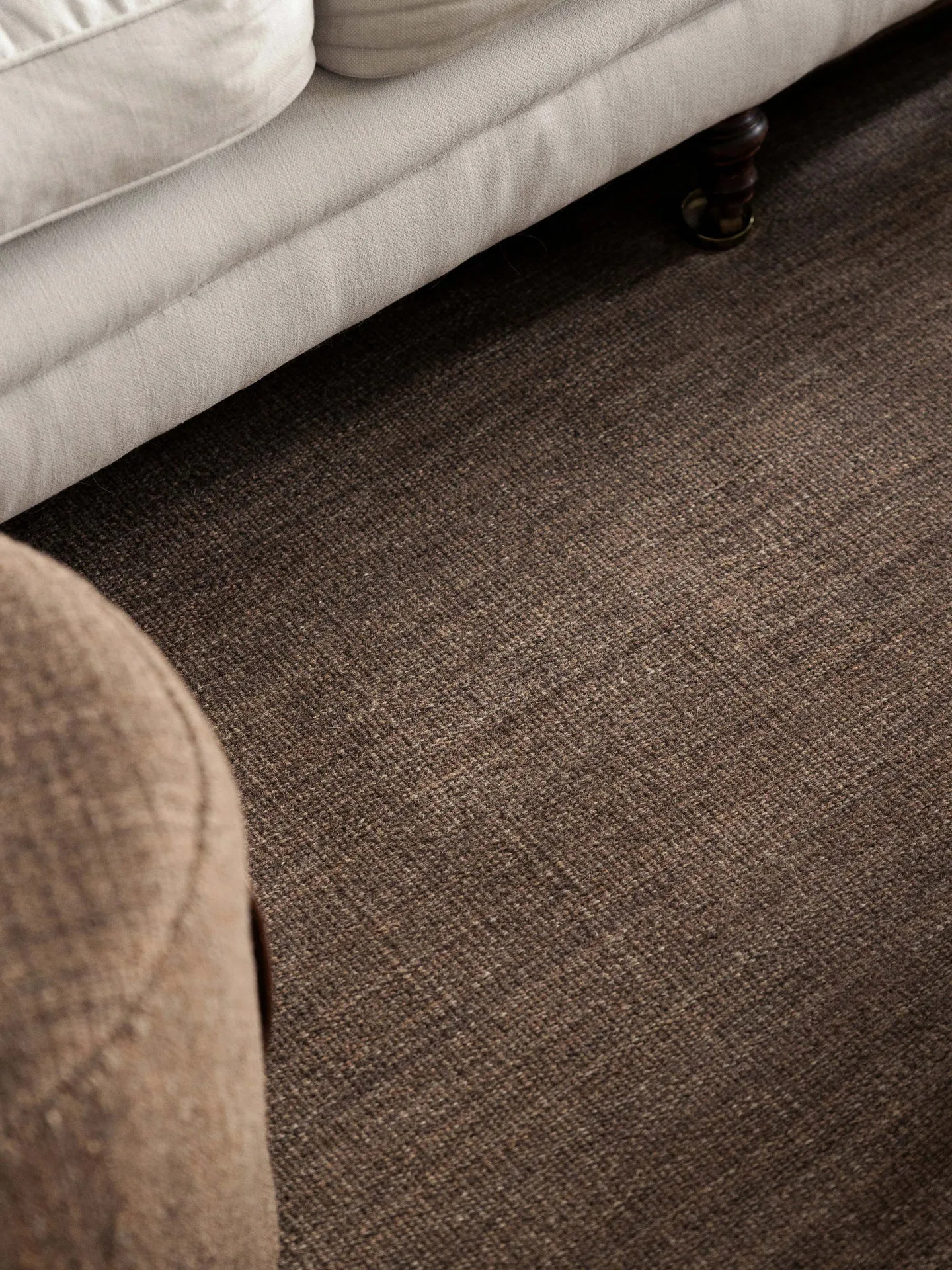 Björk rug large brown, 200x300 cm Design House Stockholm